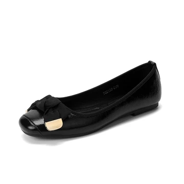 HMBRG FREE BOX Dayeon Sepatu Flatshoes Wanita Slip On Sepatu Tali Wanita Fashion Korean TG2079