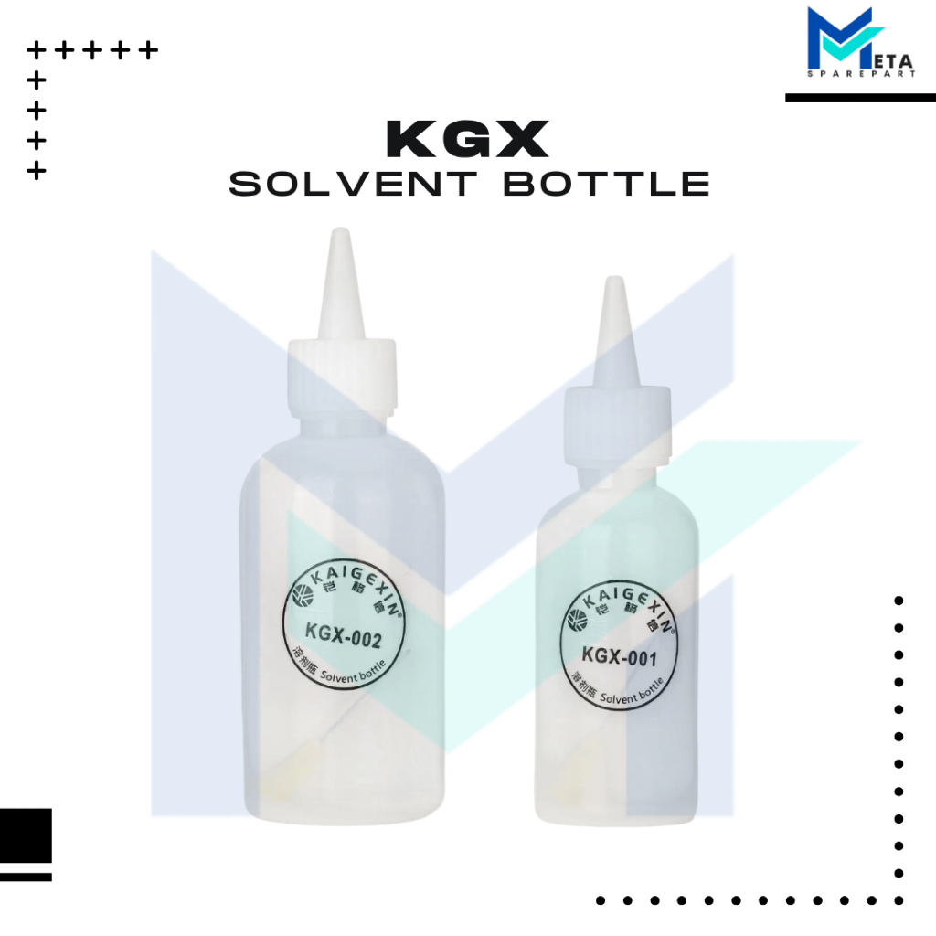 Jual KGX 001/002 50ml/100ML SOLVENT BOTTLE NEEDLE LIQUID HAND BOTTLE ...
