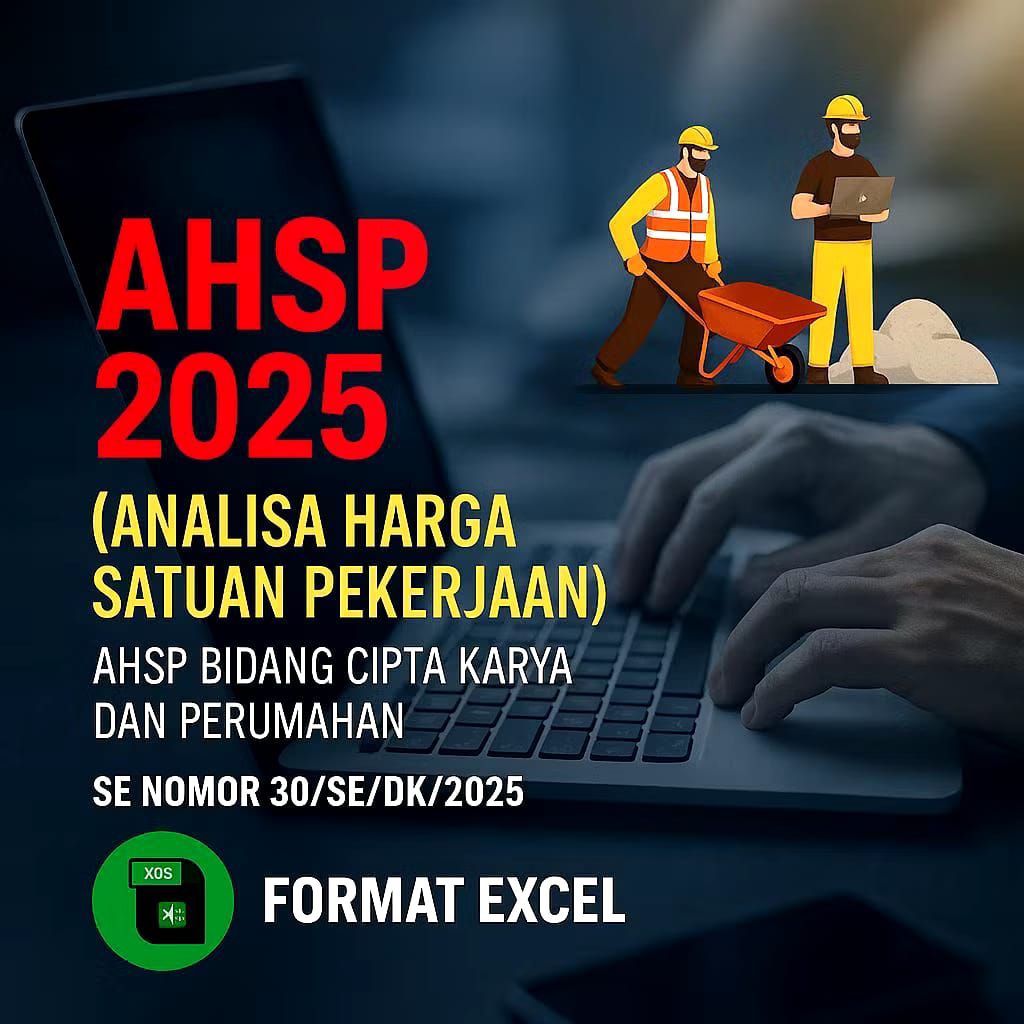 Jual Excel Template AHSP 2025 & RAB Konstruksi -Cocok untuk Estimator ...
