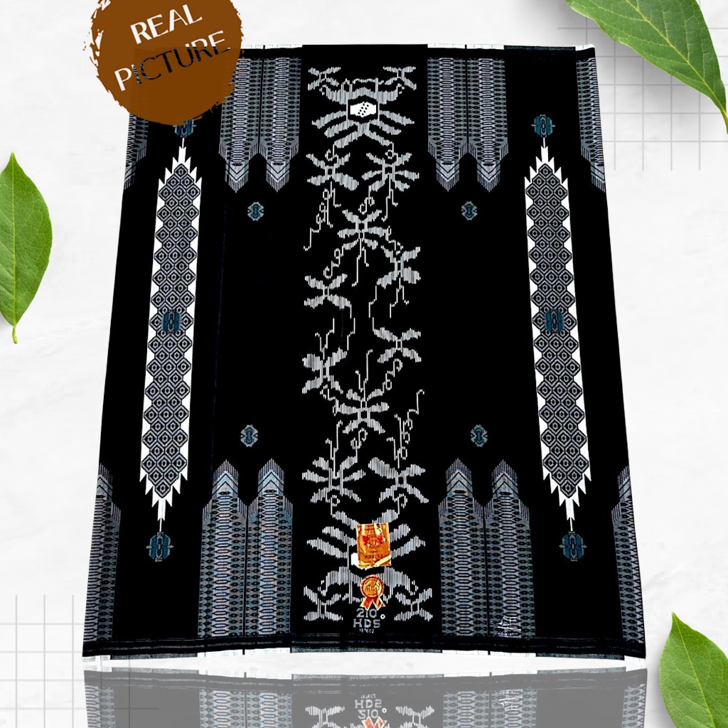 sarung samarinda HDS motif berbahan Poliester mudah jatuh tidak mudah kotor