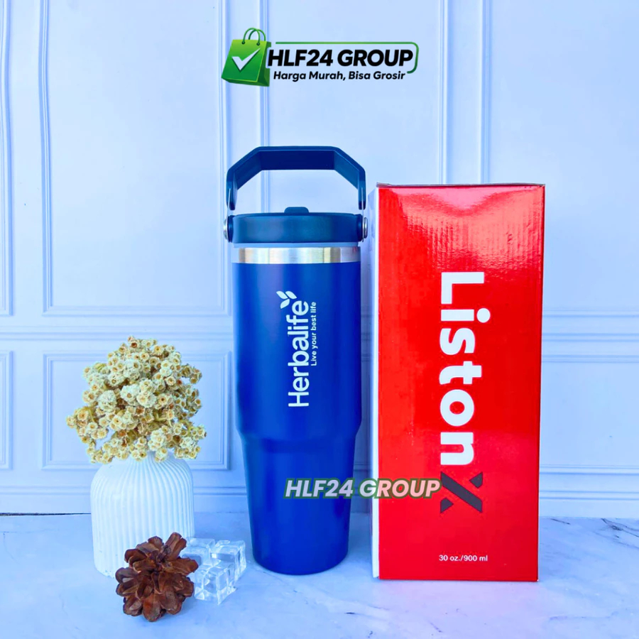 Botol Tumbler Herblf 900ml Tahan Panas Dingin - foto 5