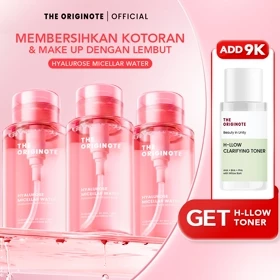 FREE GIFT The Originote Micellar Water Hyalurose 300ml Pembersih Wajah Cleansing Water Makeup