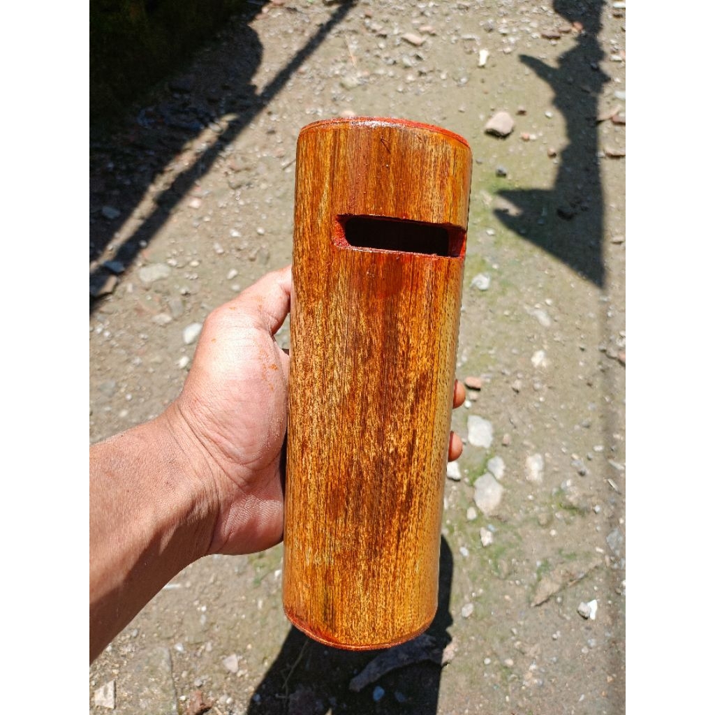 Celengan bambu unik kerajinan celengan bambu tabungan uang unik
