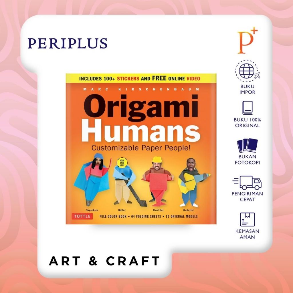 Jual Origami Humans Kit: Customizable Paper People! - 9780804853910 ...