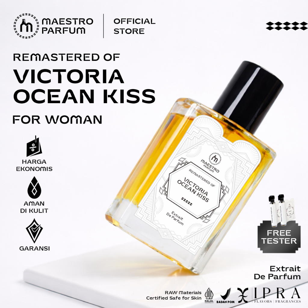 Jual Parfum Wanita Vs Ocean Kiss Parfume Cewek Maestro Parfum Tahan 24 ...
