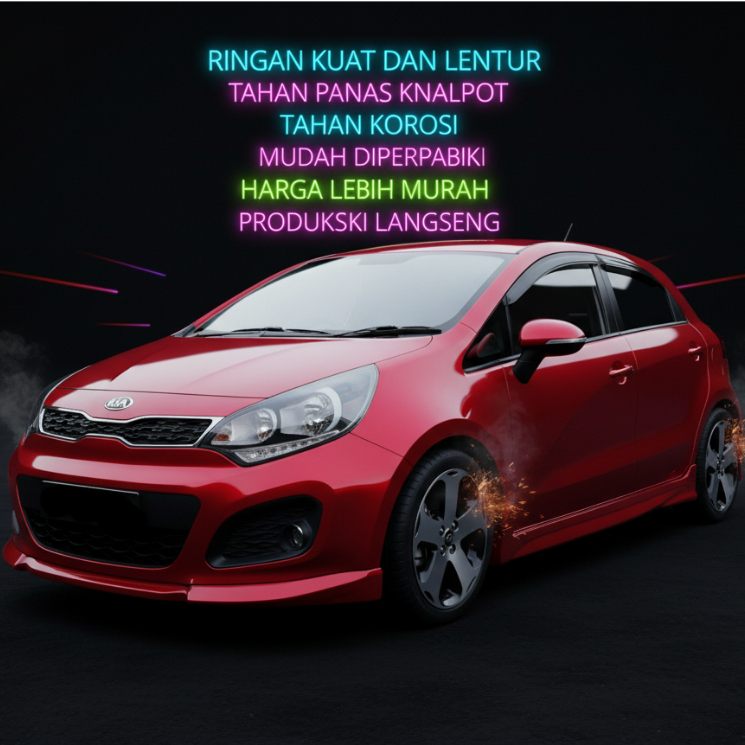 Jual bodykit kia rio body kit rio bodikit kia | Shopee Indonesia
