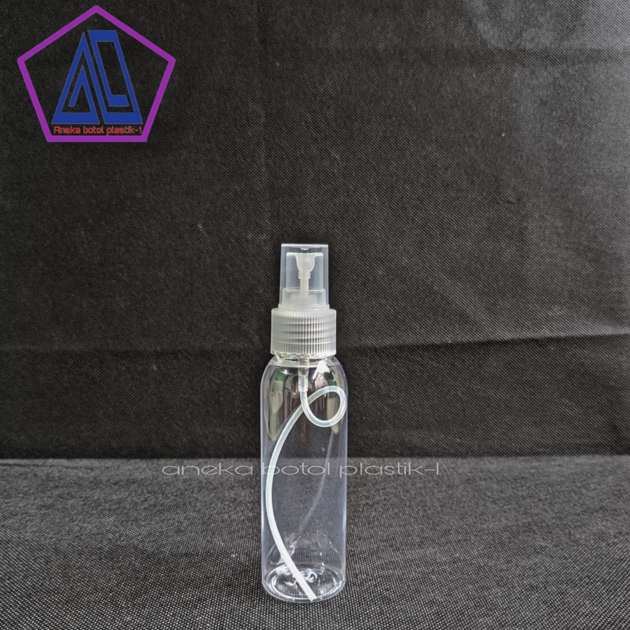 Jual Botol Spray 100 ml Bening Pet / Botol Spray 100ml Plastik Sprai ...