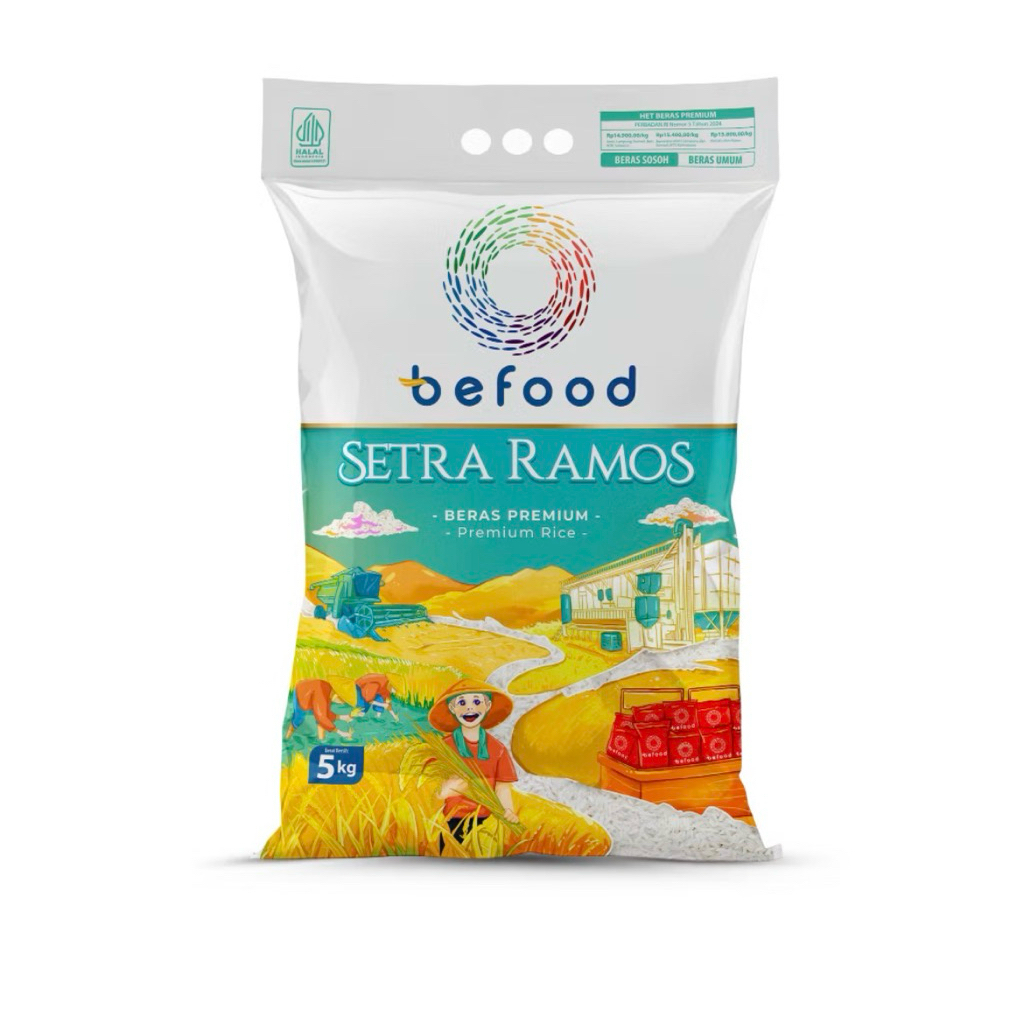 Jual BULOG - Beras premium befood setara ramos | Shopee Indonesia