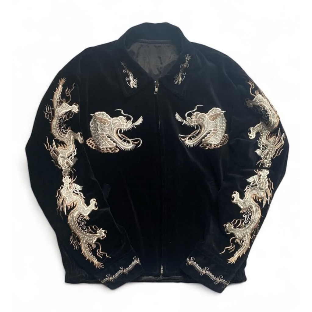 Jual Sukajan Howaito Ryu x Vietnam War Souvenir Jacket | Shopee Indonesia