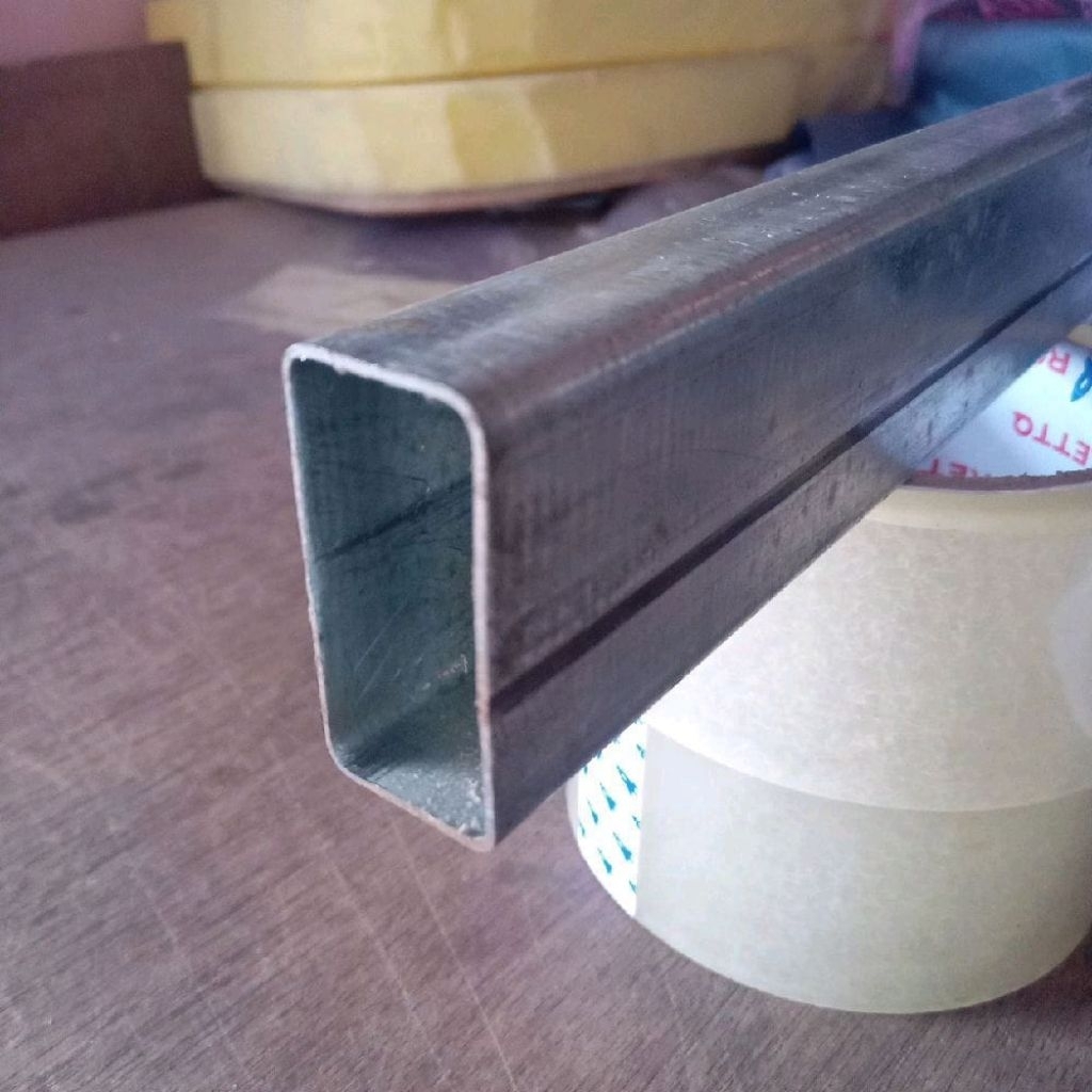 Jual BESI HOLO/100 cm/2cm X 4 cm/TEBAL 1mm/BAHAN RAK/PERKAKAS/PAGAR ...