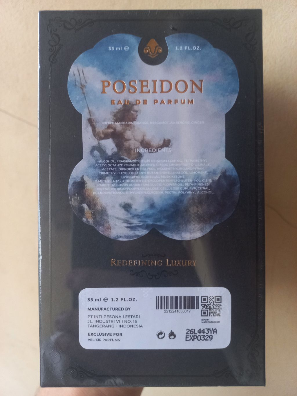 Jual Velixir Poseidon Eau de Parfum 35ml & 100ml | Shopee Indonesia