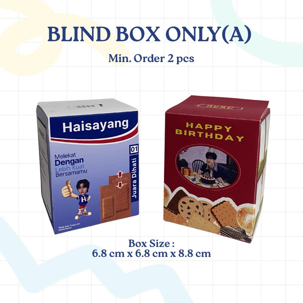 Jual BLIND BOX CUSTOM | Birthday, Anniversary, Graduation, Resign ...