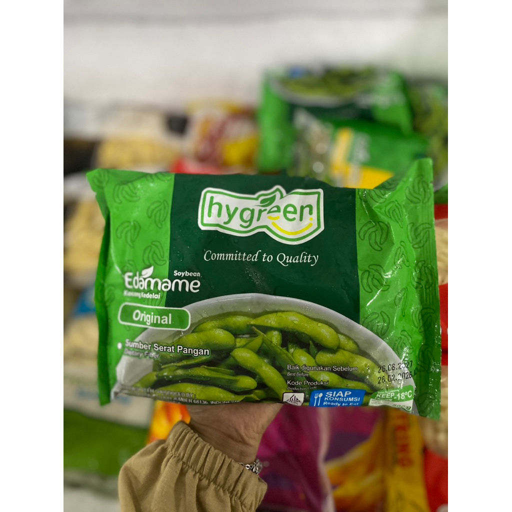 Jual hygreen edamame original / edamame original / edamame salted ...