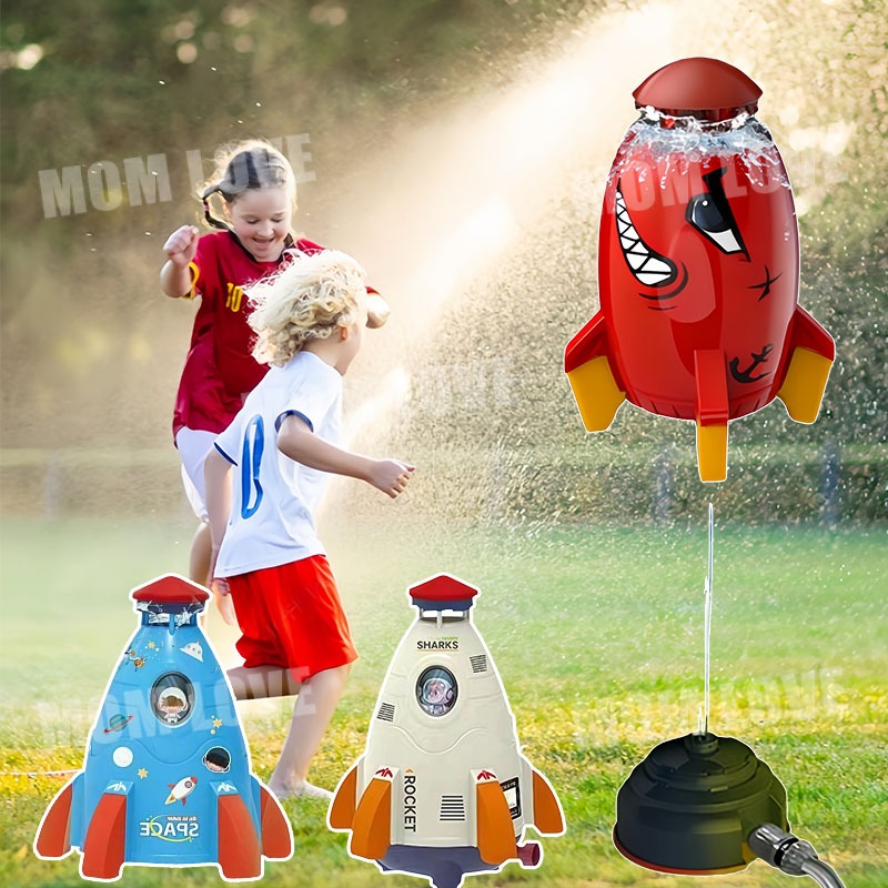 Jual Mainan Roket Air Water Rocket Jet Sprinkler Mainan Renang Roket ...