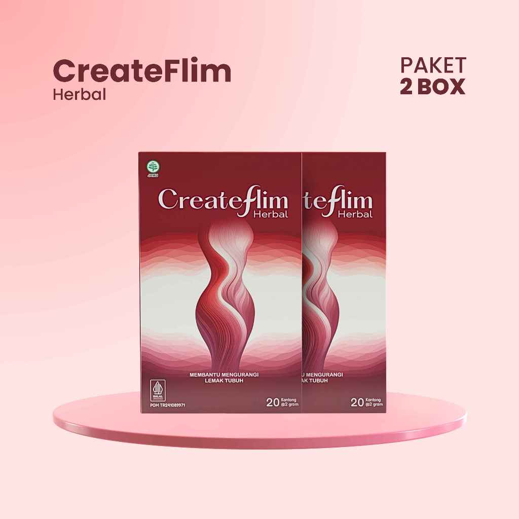 Jual PAKET 2 BOX - Createflim by Racikan Bumi | Teh Herbal Jati Belanda ...