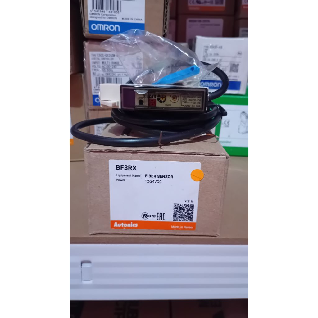 Jual PHOTOELECTRIC SENSOR AUTONICS BF3RX FIBER OPTIC AMPLIFIER NPN ...