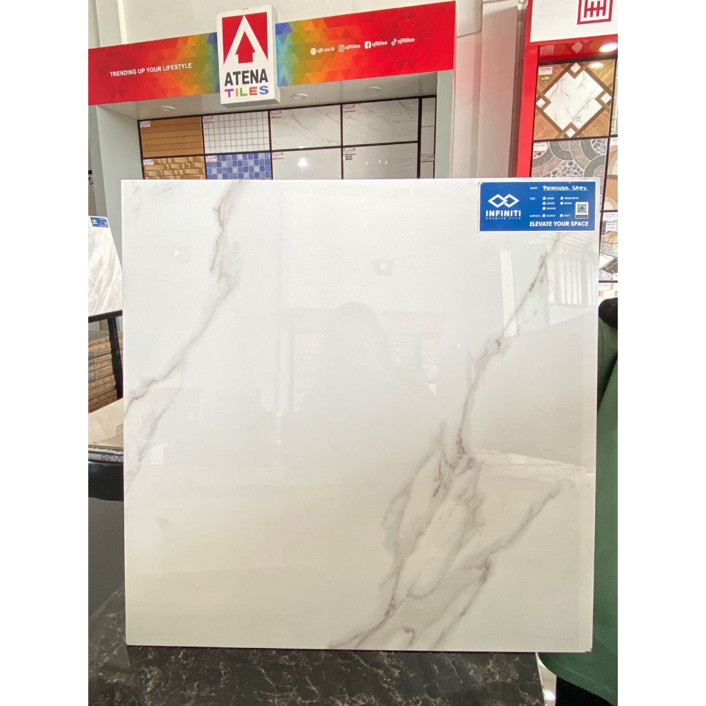 Jual INFINITI REVOLVER GREY GRANIT 60 X 60 GLAZED POLISHED / GRANIT ...