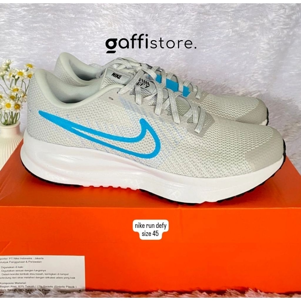 Jual sepatu running Nike run defy original resmi | Shopee Indonesia