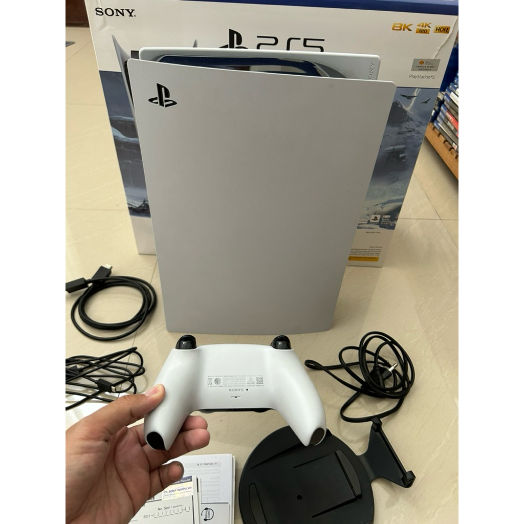 Jual ps5 fat disc version fullset tanpa game | Shopee Indonesia
