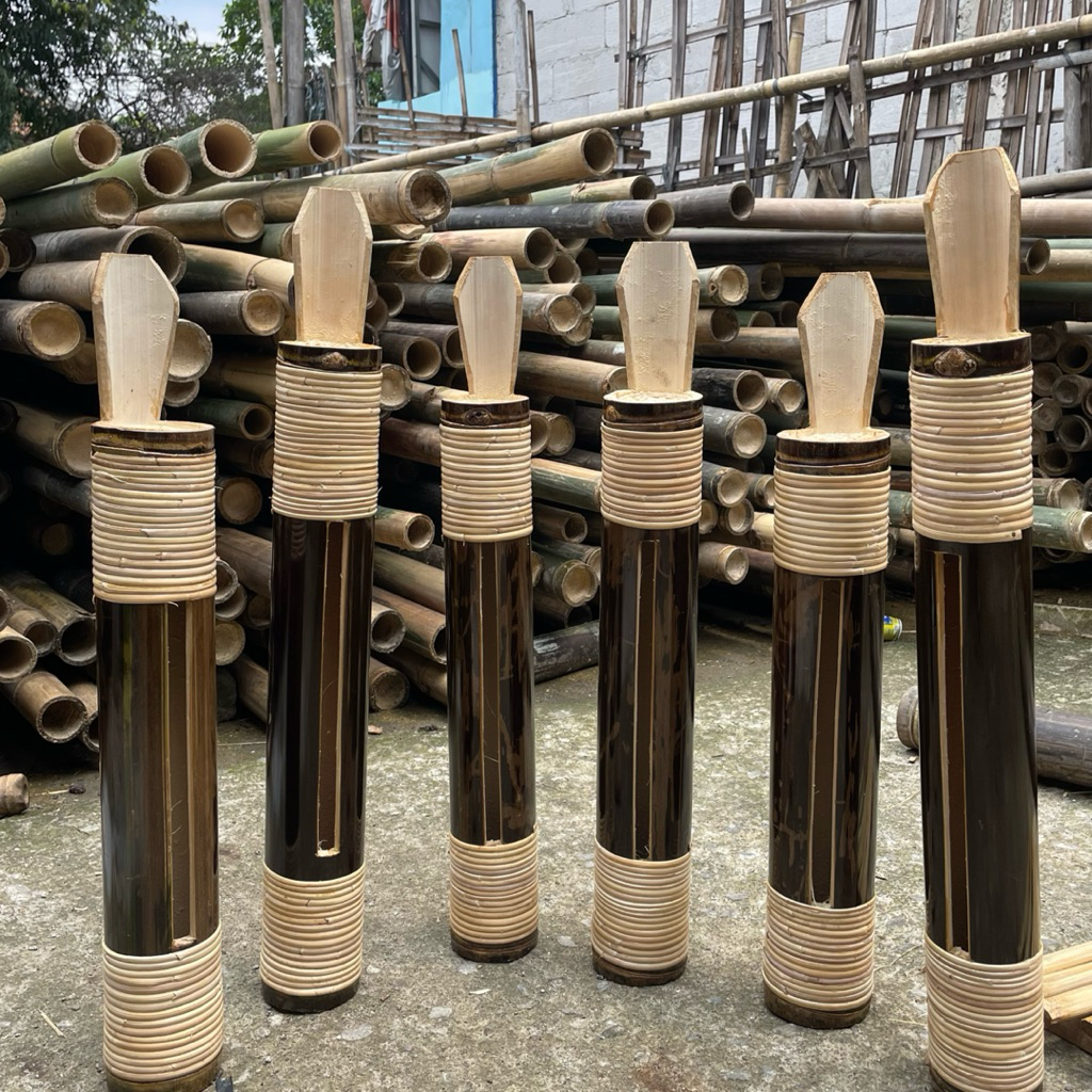 Jual Kentongan bambu tradisional / kentongan bambu pos ronda | Shopee ...