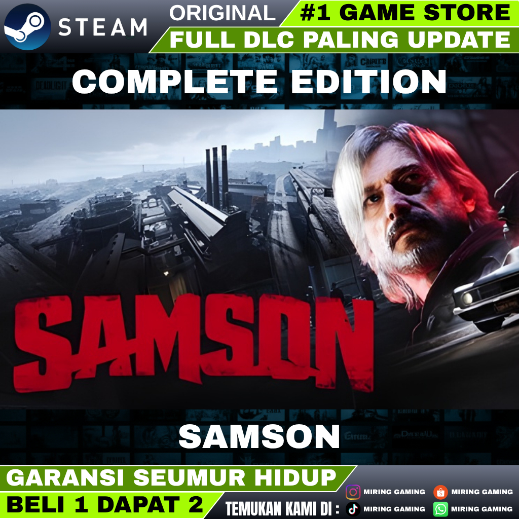 Jual SAMSON COMPLETE EDITION PC ORIGINAL + BONUS 1 GAME GRATIS | Shopee ...