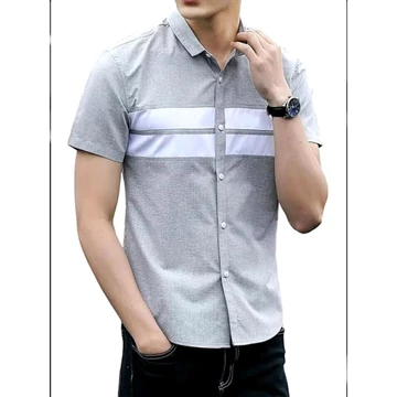 Kemeja Pria Lengan Pendek M L Xl Jumbo Kemeja Rusty Pria Kemeja Polos Pria