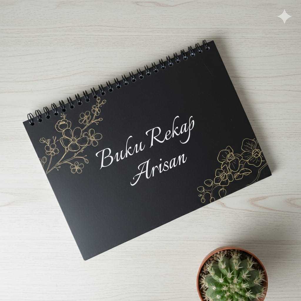 Jual BUKU ARISAN / BUKU REKAP ARISAN BULANAN / BUKU CATATAN ARISAN ...