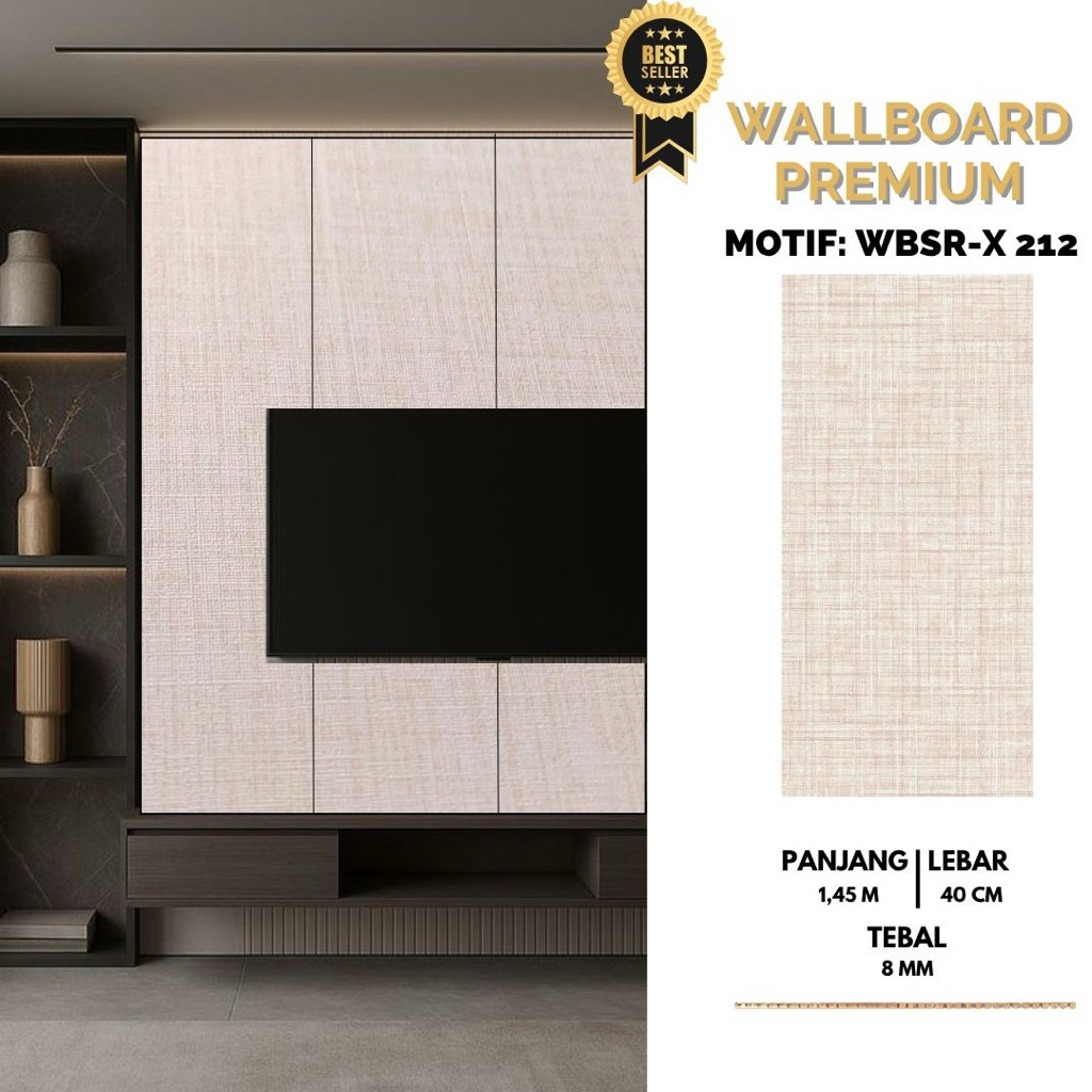 Jual Wallboard Wood Panel 40cm x 290cm - Wallboard PVC - Wallboard WPC ...