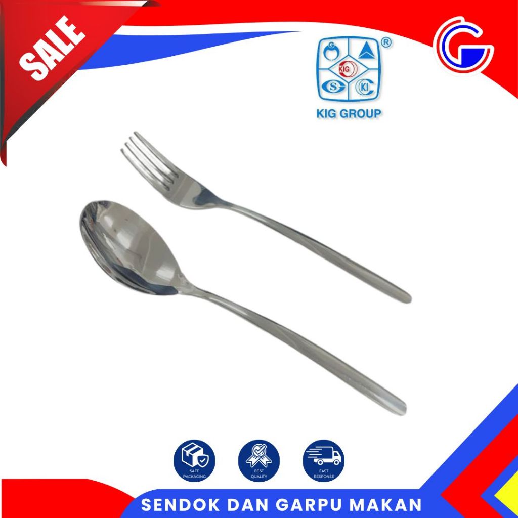 Set Sendok Garpu Pisau Makan Stainless Tebal - Sendok Makan Classic Aesthetic - Garpu Pisau Makan Set