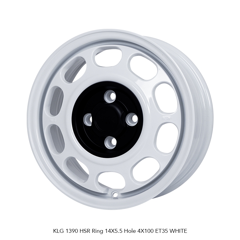 Jual velg mobil r14 HSR KLG LEBAR 5,5 PCD 4X100 velg racing ring 14 ...