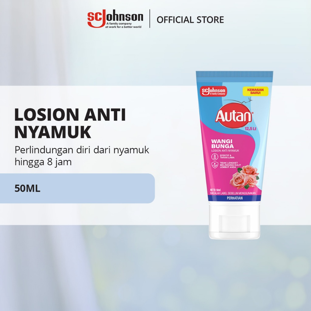 Jual Autan Bunga Lotion Tube 50ml | Shopee Indonesia
