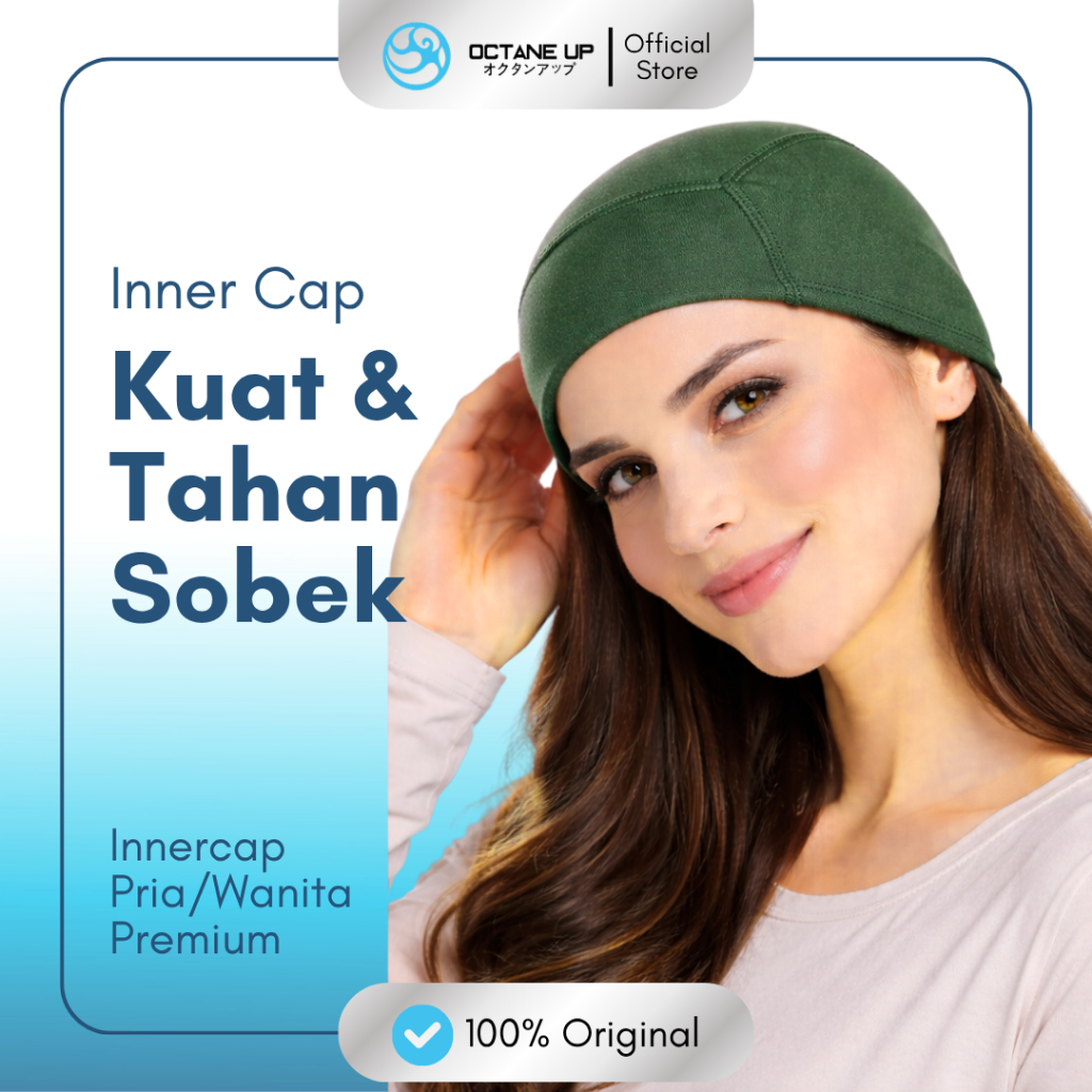 Jual Topi Kupluk Pelindung Rambut Helm Motor Inner Cap Pria Wanita ...