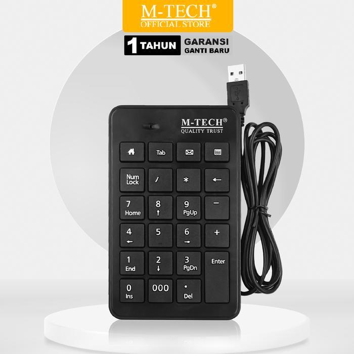 Jual MTECH Numeric Keypad Wired Portable Numerik Tombol Multimedia ...
