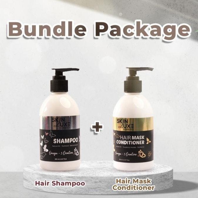 MEITAN SKINLUXE HAIR SHAMPOO-CONDITIONER OMEGA 3 CREATINE