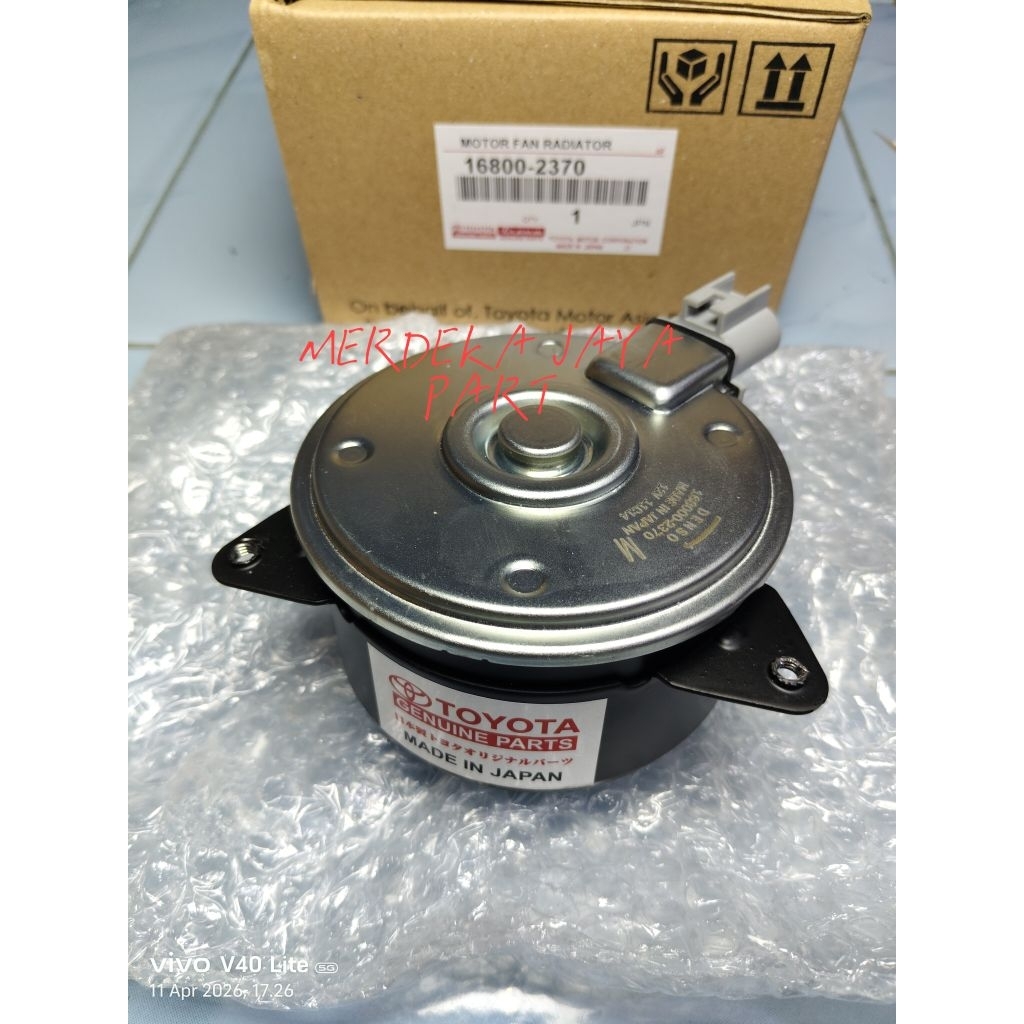 Jual MOTOR FAN RADIATOR TOYOTA VIOS NEW YARIS 2004-2008 JAPAN | Shopee ...