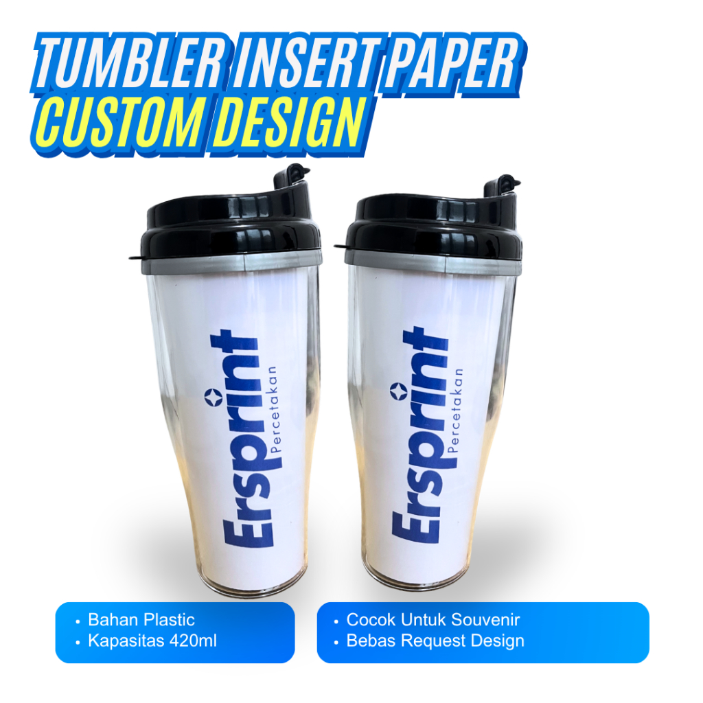 Jual Tumbler Custom Insert Paper Foto / Logo | Botol Minum Souvenir ...