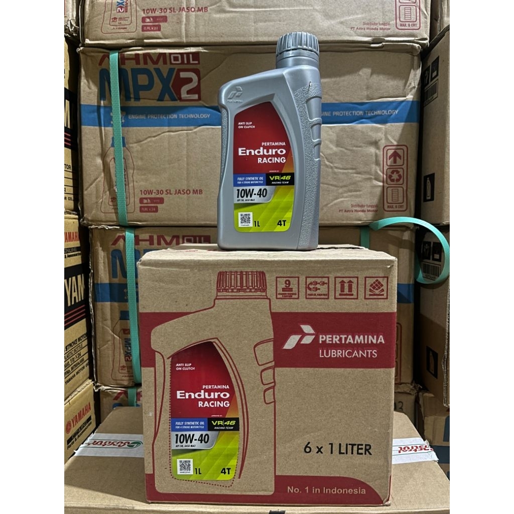 Jual Oli Motor Enduro Racing 4T 1L SAE 10W-40 1 Botol - Tahan Panas ...