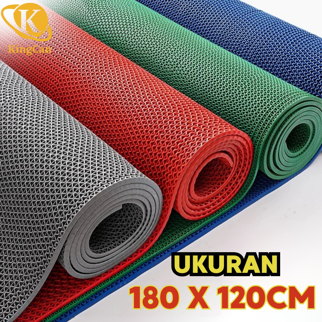 Jual KINGCAN 180x120CM Keset Lantai Kamar Mandi / Alas Kaki Keset PVC ...
