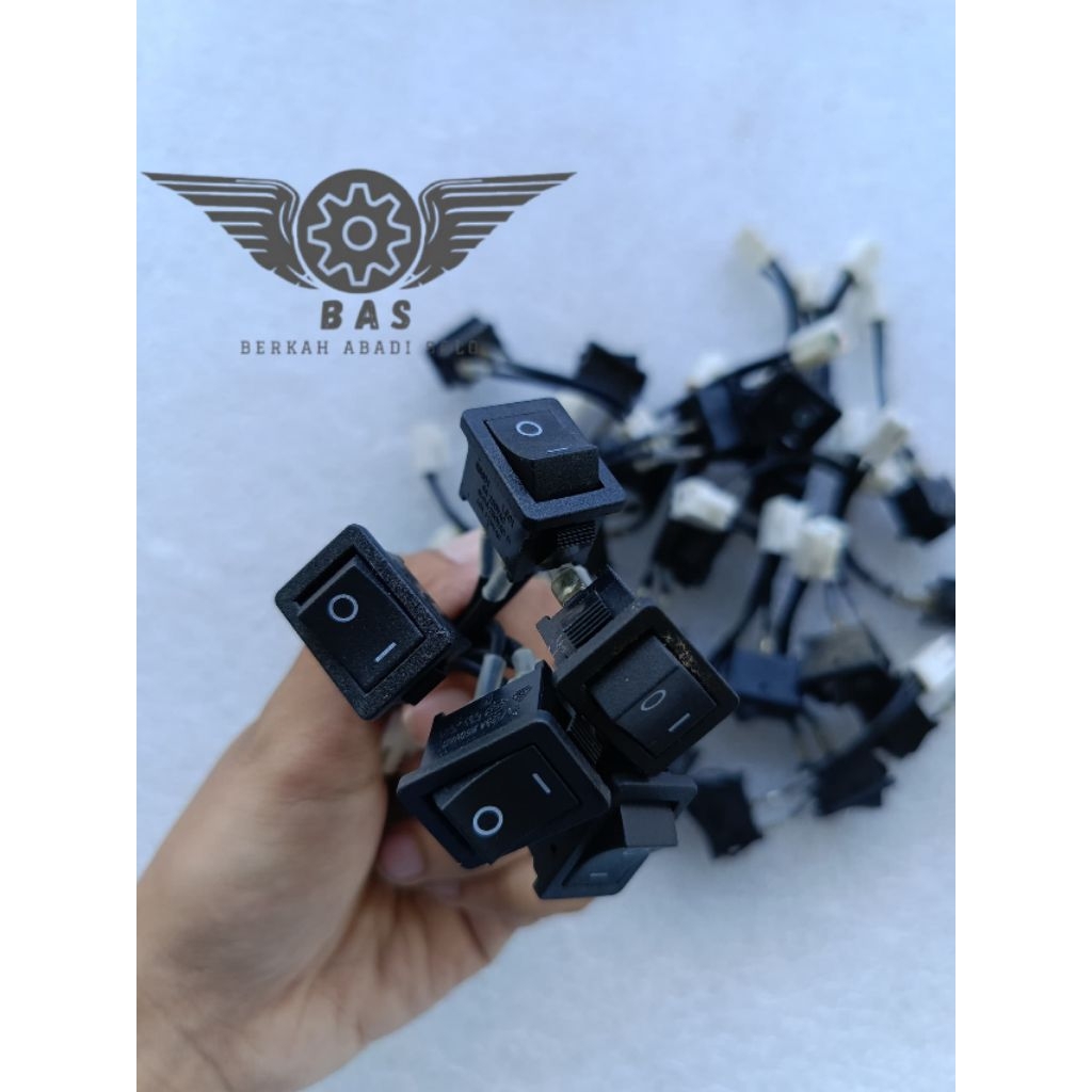 Jual 5 PCS SWITCH SWIT SAKLAR ON OFF KECIL UNIVERSAL | Shopee Indonesia