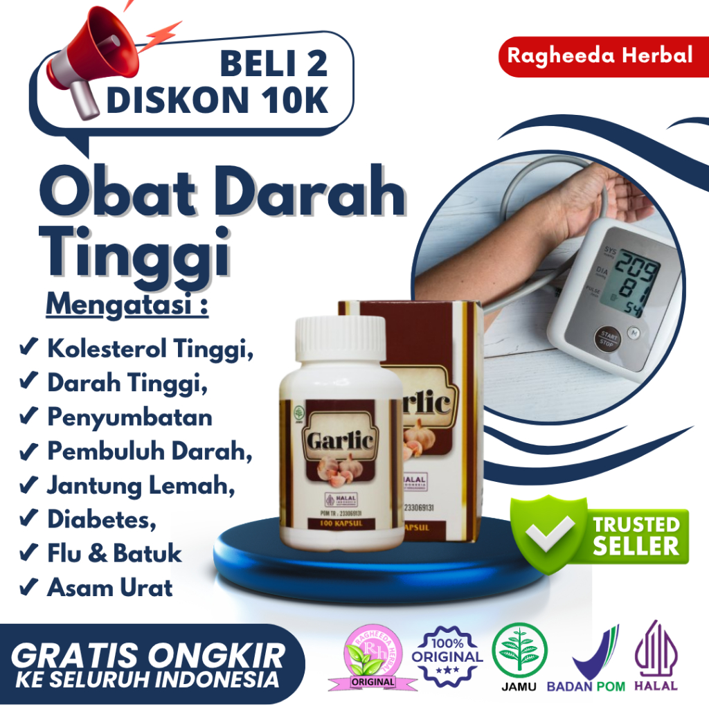 Obat Darah Tinggi, Hipertensi, Pusing, Sakit Kepala, Tegang Leher, Sirkulasi Darah Tidak Lancar Paling Ampuh Namun Hasilnya Tidak Sama di Setiap Tubuh