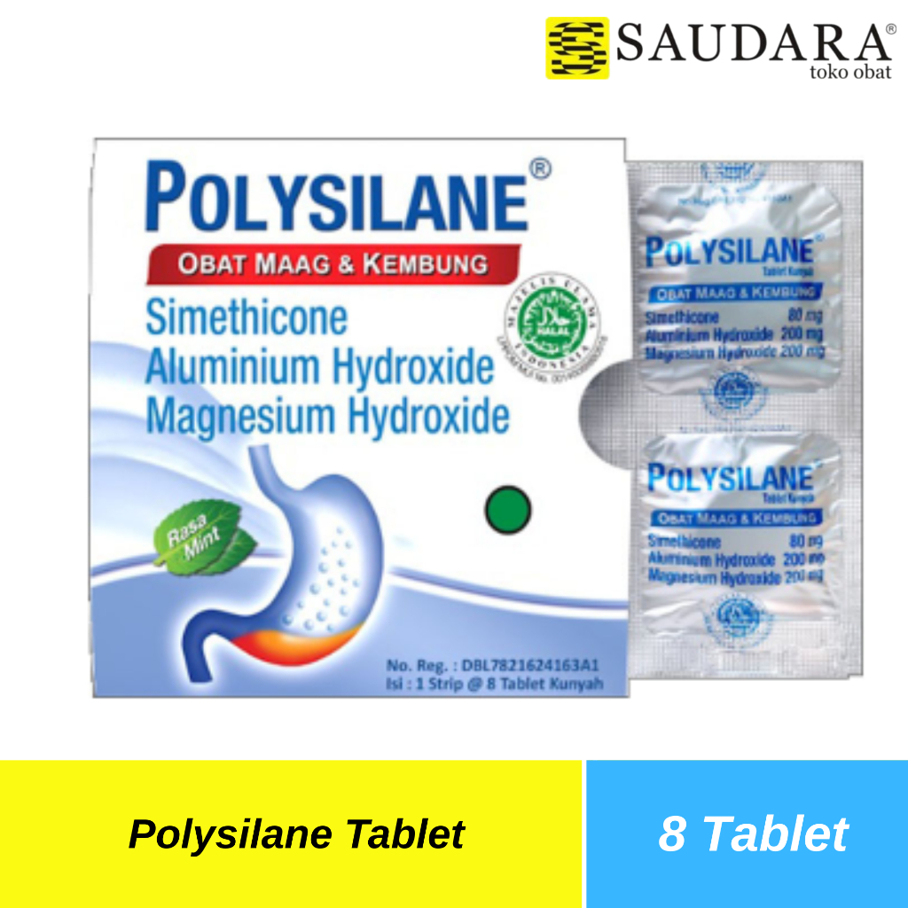 Jual Polysilane Tablet 8's | Shopee Indonesia
