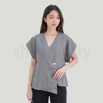 Shesimply Orca Blouse Top Atasan Wanita