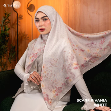 HIJAB SYARI TAZBIYA Scarf Voal Syari Hijab Voal Syari Jilbab Syari Hijab Segi Empat