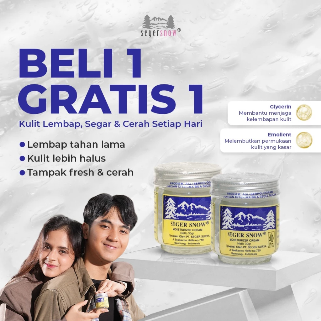 Seger Snow Krim Pelembab