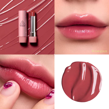 OLIVE YOUNG AWARDS 2025 Lip Care 3CE Glazy Lip Glow Tinted Lip Glow Lembab Instant Hydration