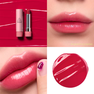 OLIVE YOUNG AWARDS 2025 Lip Care 3CE Glazy Lip Glow Tinted Lip Glow Lembab Instant Hydration