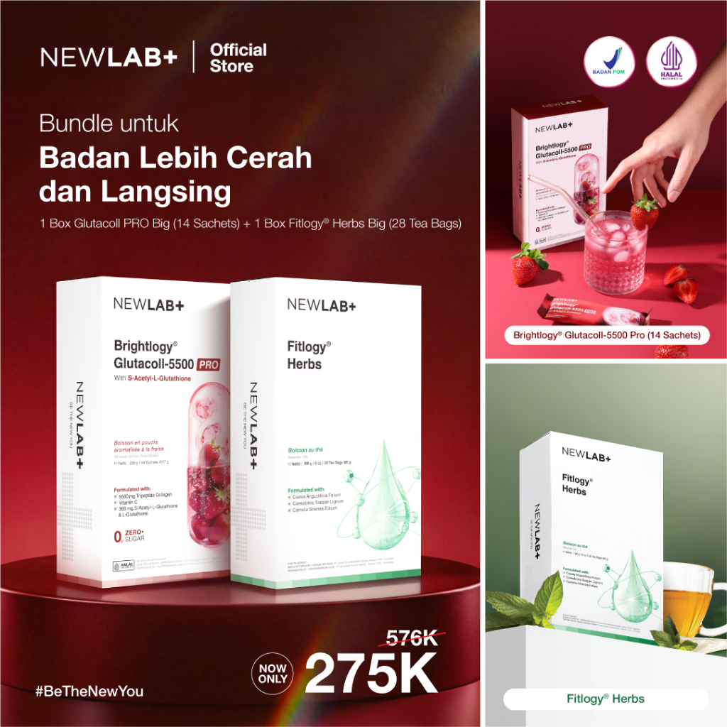 glutacol glutathione collagen drink Jual NEWLAB Brightlogy GlutaColl-5500| | Minuman Collagen & Minuman BPOM untuk Mencerahkan 15 Sachet Glutacol (Glutathione+Collagen Drink)