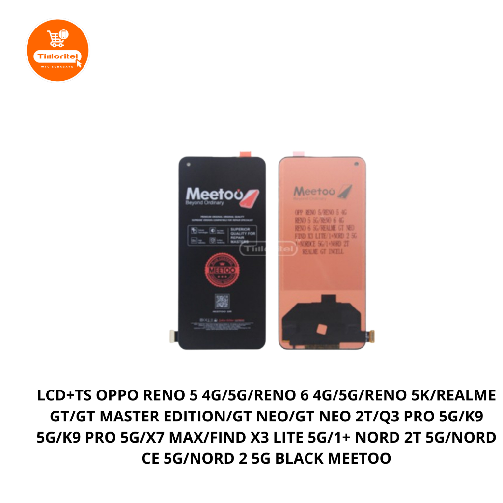 Jual LCD TOUCHSCREEN RENO 5 ( 4G CPH2159 - 5G CPH2145) / RN 6 4G ...