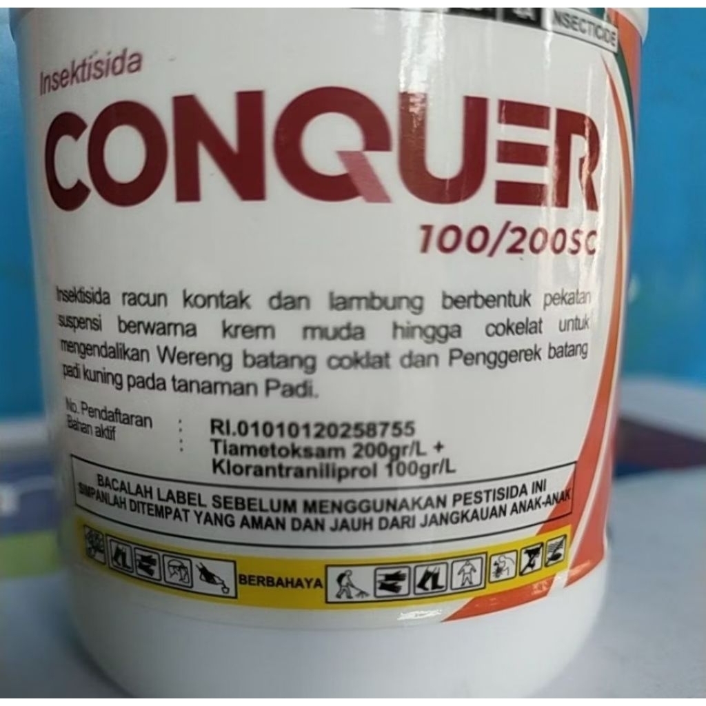 Jual Insektisida CONQUER 100/200 SC 100 ml, obat hama penggerek batang ...