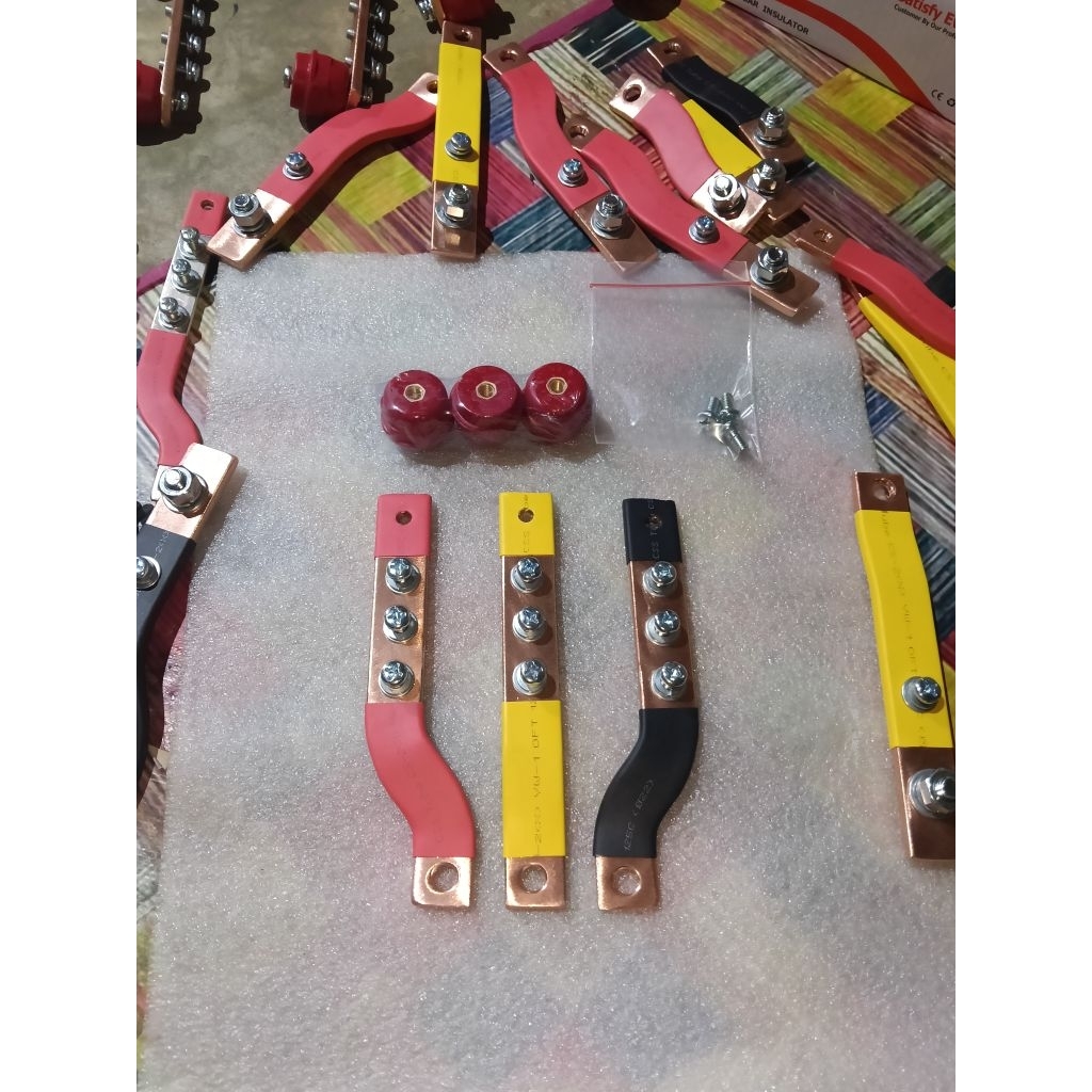Jual BUSBAR 3×20 RST PANJANG 15 CM UNTUK MCCB 125A | Shopee Indonesia